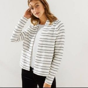 Open boucle cardigan / blazer